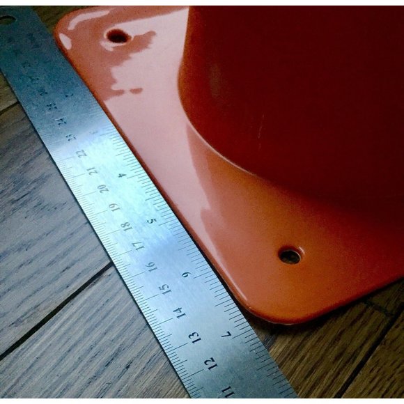 4 Orange Safety Cones Reflective Distancing - Picture 8 of 12